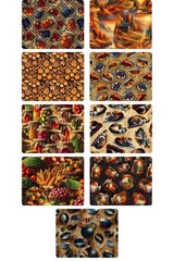 Assorted Homestead Heritage Flat Fold Assortment 18 Yard Bundle Cotton Fabric