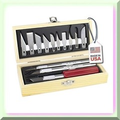 Precision Cutting Tool Set with Razor-Sharp Blades