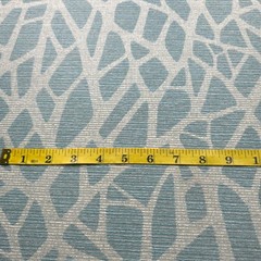 CF Stinson Crypton Upholstery Fabric Spa Blue Sylvan Print 54″ By The Yard