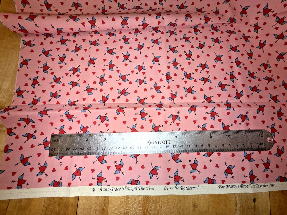 JUDIE ROTHERMEL MARCUS BROS REPRODUCTION QUILT COTTON-1/2 YARD X 44″ AUNT GRACE