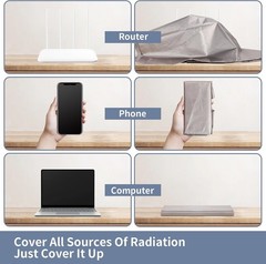 196″ x 43″ Faraday Fabric for DIY Signal Protection and Data Theft Prevention