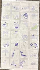 So Sweet, So Soft, 2006 RJR Fabrics panel to make quilt or other projects ABC’S