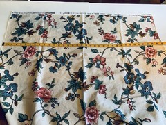 Vtg Cohama Riverdale “ESSEX” Fabric 56.5” x 31.5”