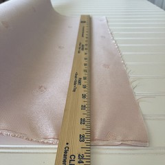SILK Pink Peach FABRIC 10 Yards x 23 Inches Wide or 360 Inches x 23 Wide