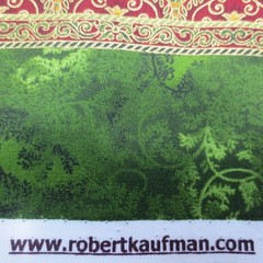 HOLIDAY FLOURISH III Peggy Toole for ROBERT KAUFMAN Cotton Print Japan BTY