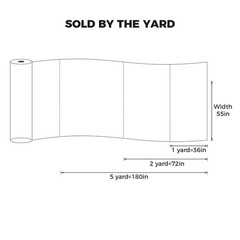 Faux Leather Fabric, 55″ Wide Upholstery Fabric by The Yard Marine Vinyl Fabr…