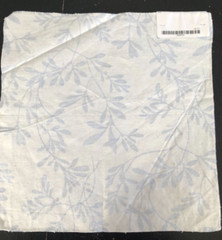 JANE CHURCHILL Vita in Blue 16 1/2 x 17″ Cotton Blend Fabric Sample