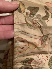 ralph lauren Guinevere 15 X 502” Fabric Piece Remnant Crafters, Finished Ends