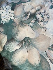 Vintage 1990 Floral Print House N’ Home Fabrics & Draperies Upholstery 36″Lx54″W