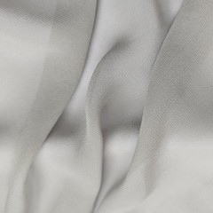 Natural Silk Ggt 45” Wide 12MM Silver Grey Mulberry Silk Georgette Crepe Fabric