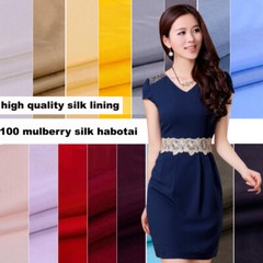 1 Yard Pure Mulberry Silk Linings Habutai Fabric Tissu