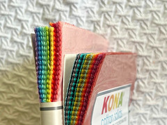 Kona By Robert Kaufman 2 Charm Bundles Rainbow Paintbox Basics & New Bright
