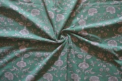 NO TARRIF CHARGES 100% ✅ Hand Printed 100%Cotton Vintage 10 Yard Fabric ZK-18