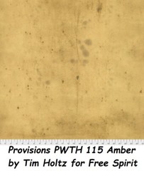 Provisions Tonal Cotton Quilt fabric BTY Tim Holtz / Free Spirit PWTH 115 Sepia