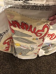 “Looney Toons BUGS BUNNY” by Warner Brother~fabric pillow cut-out VINGAGE 1981