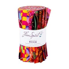 6″ Strips – Kaffe Fassett August 2024 Hot FreeSpirit 20 Piece Precuts M414.13
