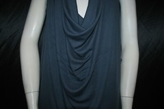 Rib Modal Spandex 2×1 knit ribbed 43″ wide by the yard Slate bluish