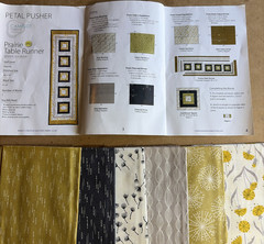 Annie’s Creative Quilters Fabric + Pattern Petal Pusher Collection FQ097 New