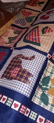 3 Pieces Mixed. please see photos for sizes. ( Lot 20 Vintage)b Quilting
