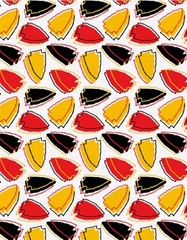 Kansas City Chiefs, NFL, Football, Arrowhead Toss Fabric! Cott•1yd•BTY•FAST SHIP