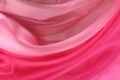 Fuchsia Crystal Organza Fabric by the Yard, Sheer Organza for Costumes and Decor