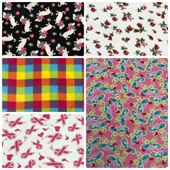 Assorted Anti-Pill Fleece Fabric by the Yard