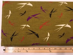 Blank Quilting Fly Away SP Silver Lining Fabric # 4503-207 by Hoodie Crescent