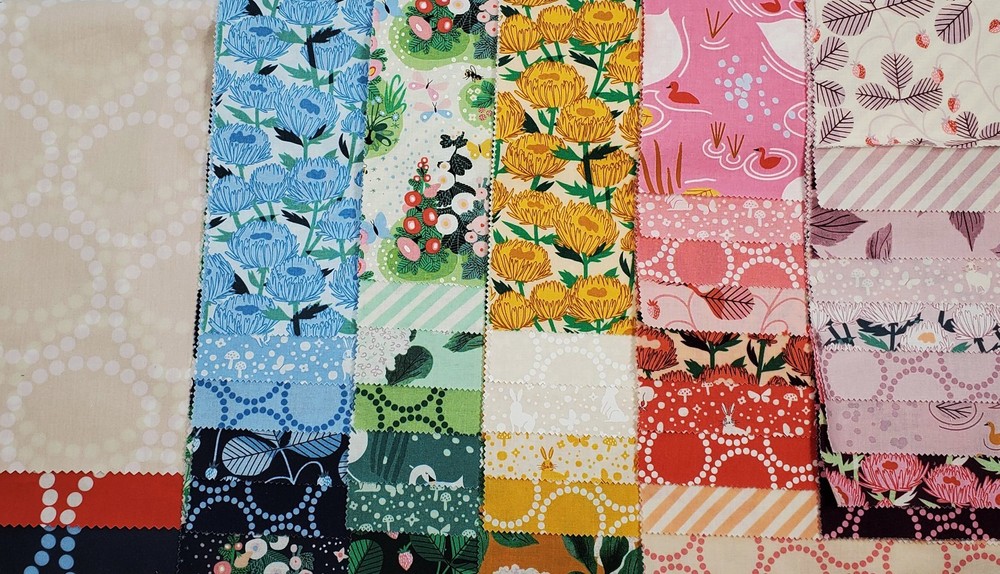 LOVE LETTER 40 pc Sample Set Moda Lizzie House sew quilting Fabric