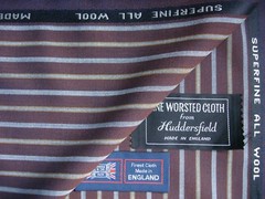 100% PURE WOOL WORSTED BLAZER FABRIC – MADE IN ENGLAND -2.0 m