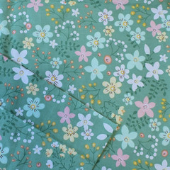 Cotton Fabric by the Yard for Sewing DIY Crafting Fashion Design Printed Floral