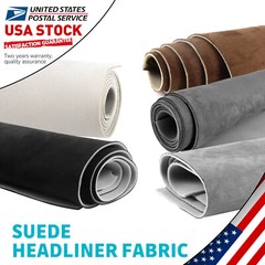 24~40sqft Car Headlining Faux Suede Fabric for Interior Headliner Trim Door Dash
