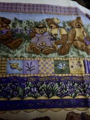 Lavender & Lace BEAR Family Stripe by Teresa Kogut for SSI BTHY