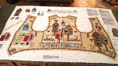 Birdhouse Bungalow Panel 35×59 Adult Vest Springmaid