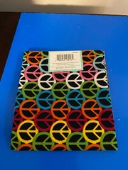 BRAND NEW CREATE IT 100% COTTON PEACE SIGN PRECUT SEWING AND CRAFT FABRIC 18X21