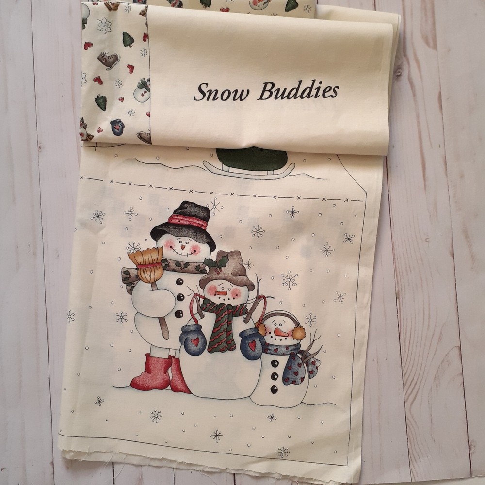 Dianna Marcum for Marcus Brothers Snow Buddies Vest Panel One Size Cream/Ivory