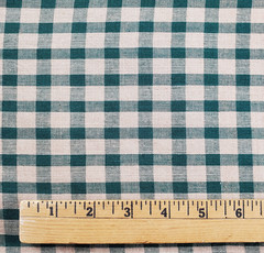 Primitive Homespun Plaid Fabric Lot Red Green 2 Pounds 3 Ounces Christmas