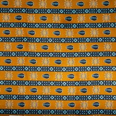African Print Fabric Earth Tone 100% Natural Cotton 44/45″ Wide 998358-1
