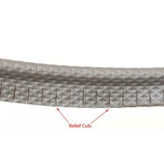 Supra Boat Puff Cord Welting 121758 | Graphite Gray 3/8 x 5/8 Inch (YD)