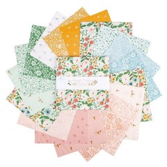 Sweet Cotton Tales Rolie Polie 40 piece 2.5-inch Strips Jelly Roll Riley Blake D