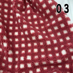 50*145cm Lamb Wool Jacquard Fabric for Winter Coats Pajamas Sofa DIY Sewing NEW