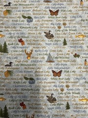 Quilt Minnesota Quilting Fabric by Holly Taylor for Moda Lakes in Minnesota