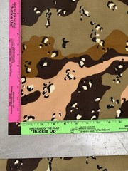 100% Cotton Fabric By The Yard – 6 Color Desert Camouflage – 44” Wide