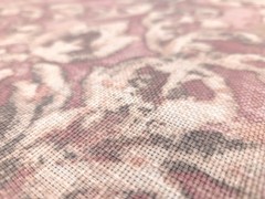 Covington ORLEANS DUSTY ROSE Pink Beige Fleur De Lis Designer Drapery Uph Fabric