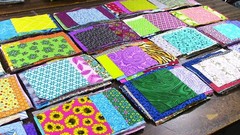 Classic Scrap Pack – 1,000 Pieces – Mixed Sizes No Duplicates – 100% Cotton 5614
