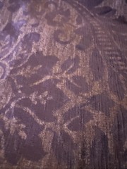 PLUM PURPLE Solid Chenille Velvet Upholstery Drapery Fabric 3.5 YDS 57” Wide