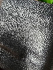Cowhide Nappa 1.0-1.5mm Gloss Black