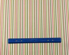 COVINGTON FREESIA GREEN RED YELLOW STRIPED FURNITURE FABRIC BY THE YARD 54″