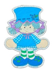 Strawberry Shortcake Friends Cut & Sew Fabric Patterns VTG 1981 Spring Mills
