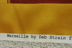 23.5″ x 44″, Gold & Red Rooster Panel, Moda, Deb Strain, P7569
