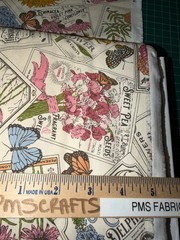 MODA My Secret Garden 100% cotton fabric by yard 36×44 20981 11 Garden Seed imag